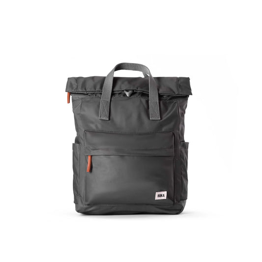 Mochila Roka London Canfield B - GRAPHITE - Mediana Roka London - EL MALETI