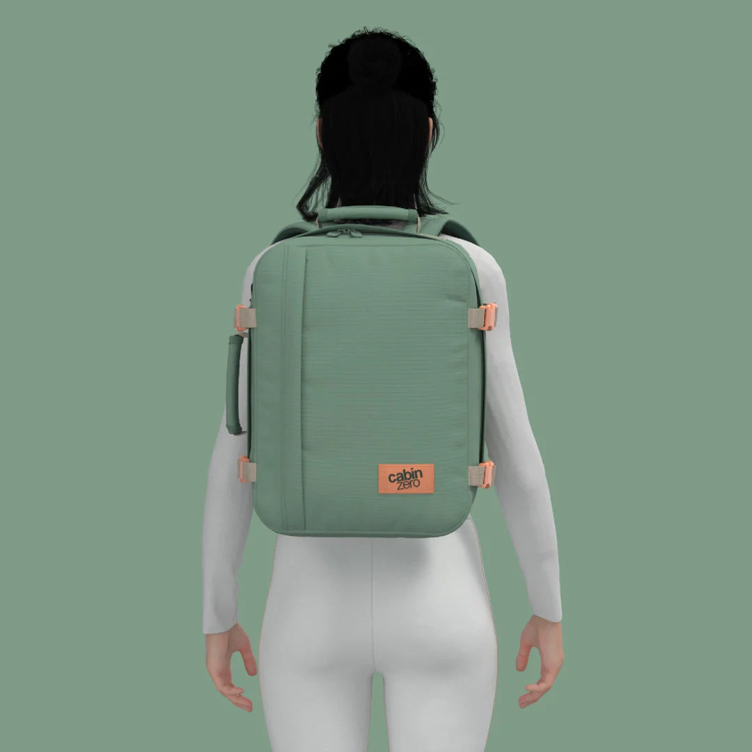 MOCHILA UNDERSEAT CLASSIC 28L SAGE FOREST Cabin Zero - EL MALETÍ 