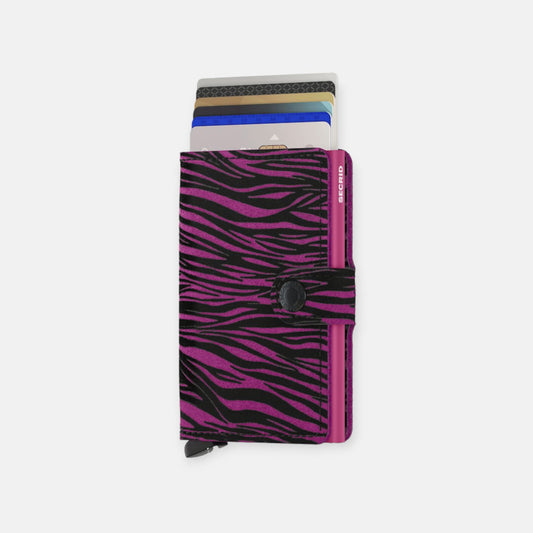 MINIWALLET SECRID ZEBRA FUCHSIA Secrid - EL MALETI