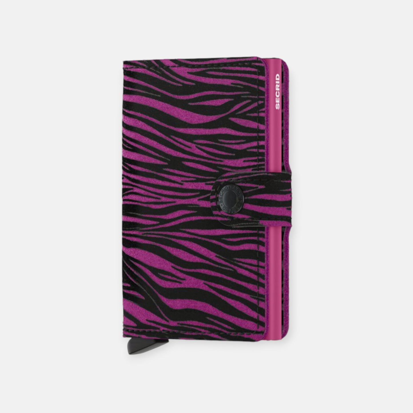 MINIWALLET SECRID ZEBRA FUCHSIA