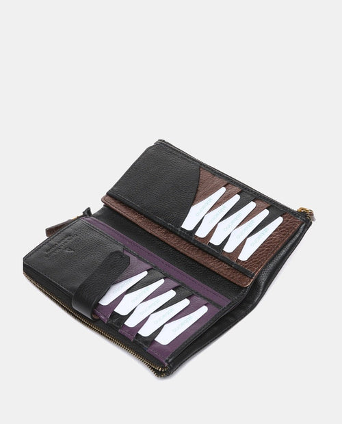 Billetero Abbacino Baker Piel Grande - Negro Abbacino | El Maletí