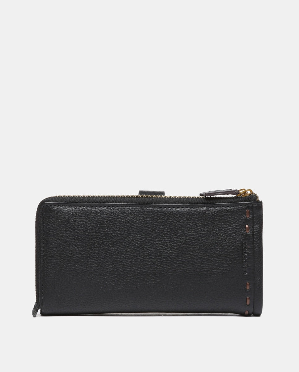 Billetero Abbacino Baker Piel Grande - Negro Abbacino | El Maletí