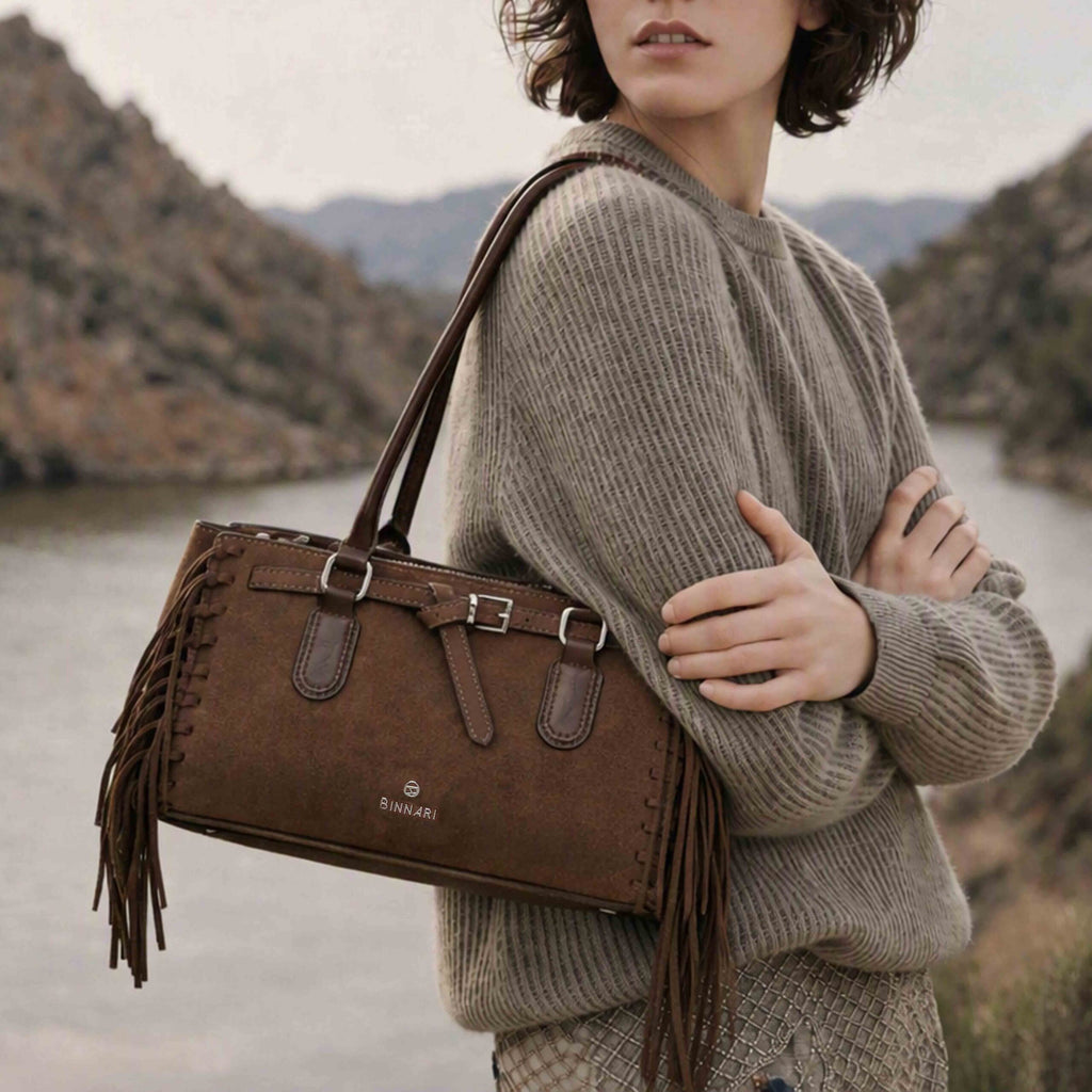 Bolso baguette pequeño Binnari Andes