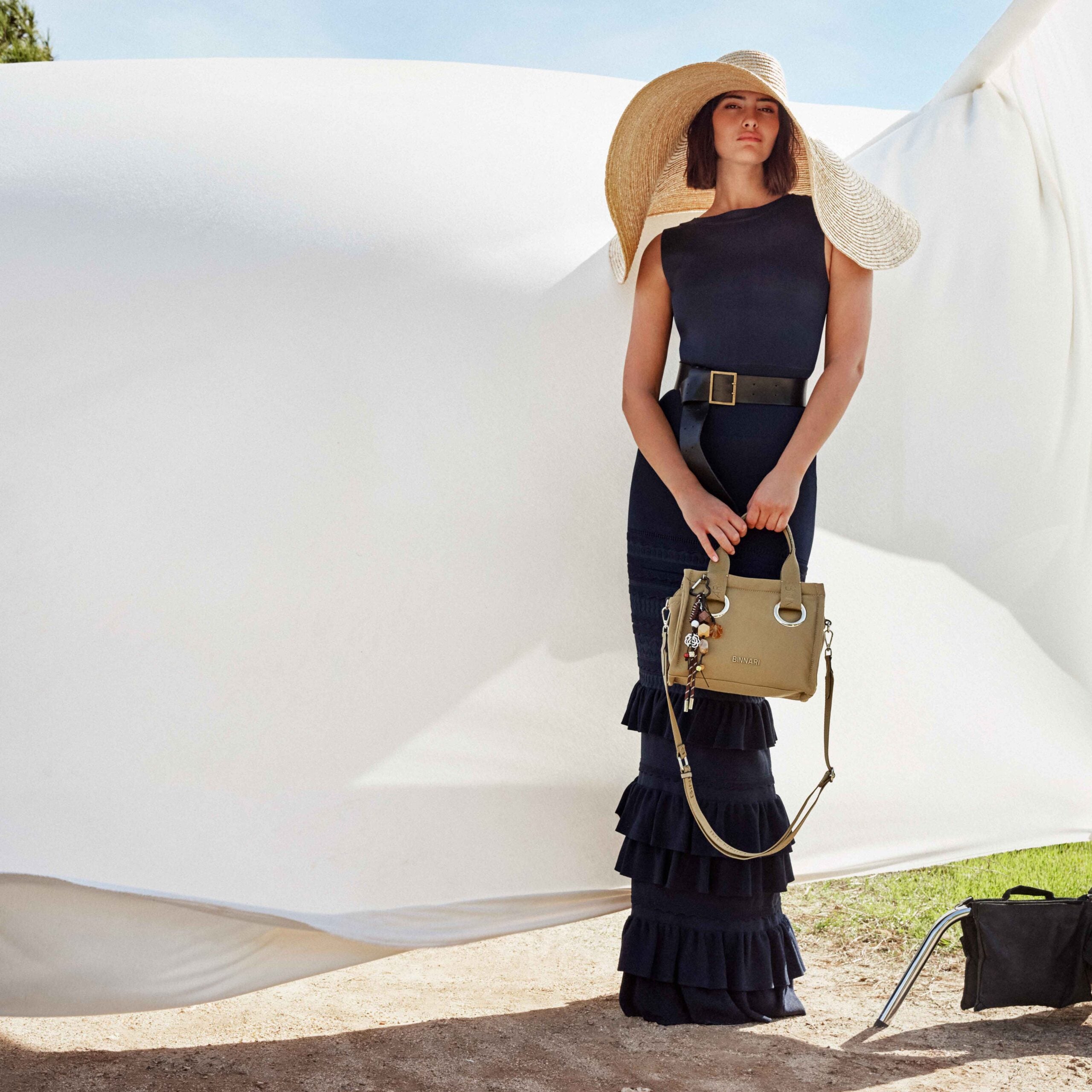 Bolso de mano Binnari Xara