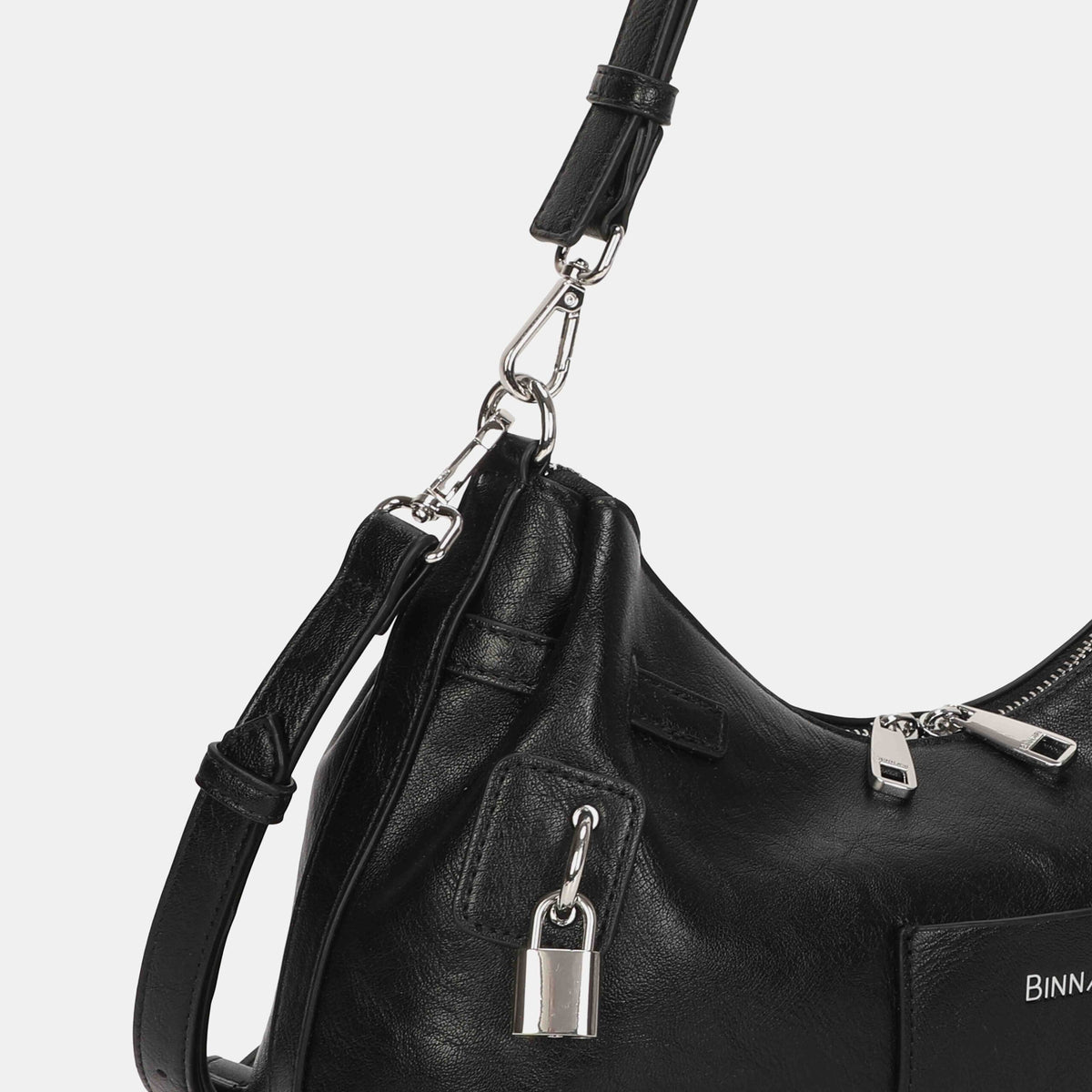 Bolso de hombro y bandolera Binnari Deva