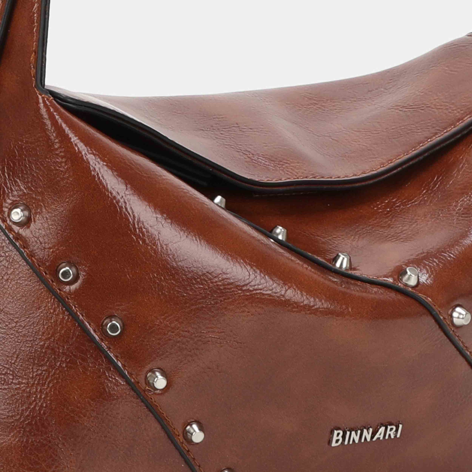 Bolso de hombro y bandolera Binnari Freeda