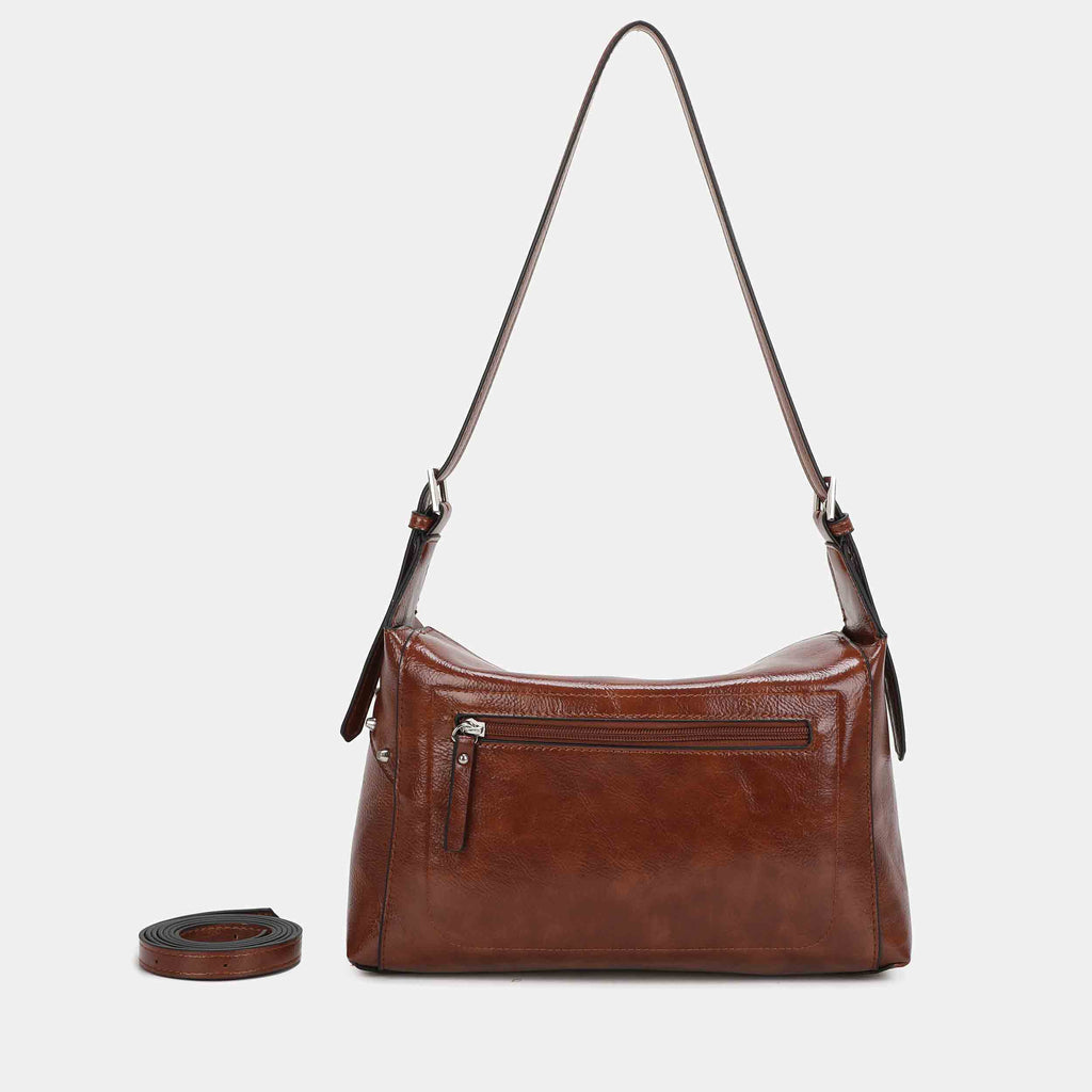 Bolso de hombro y bandolera Binnari Freeda