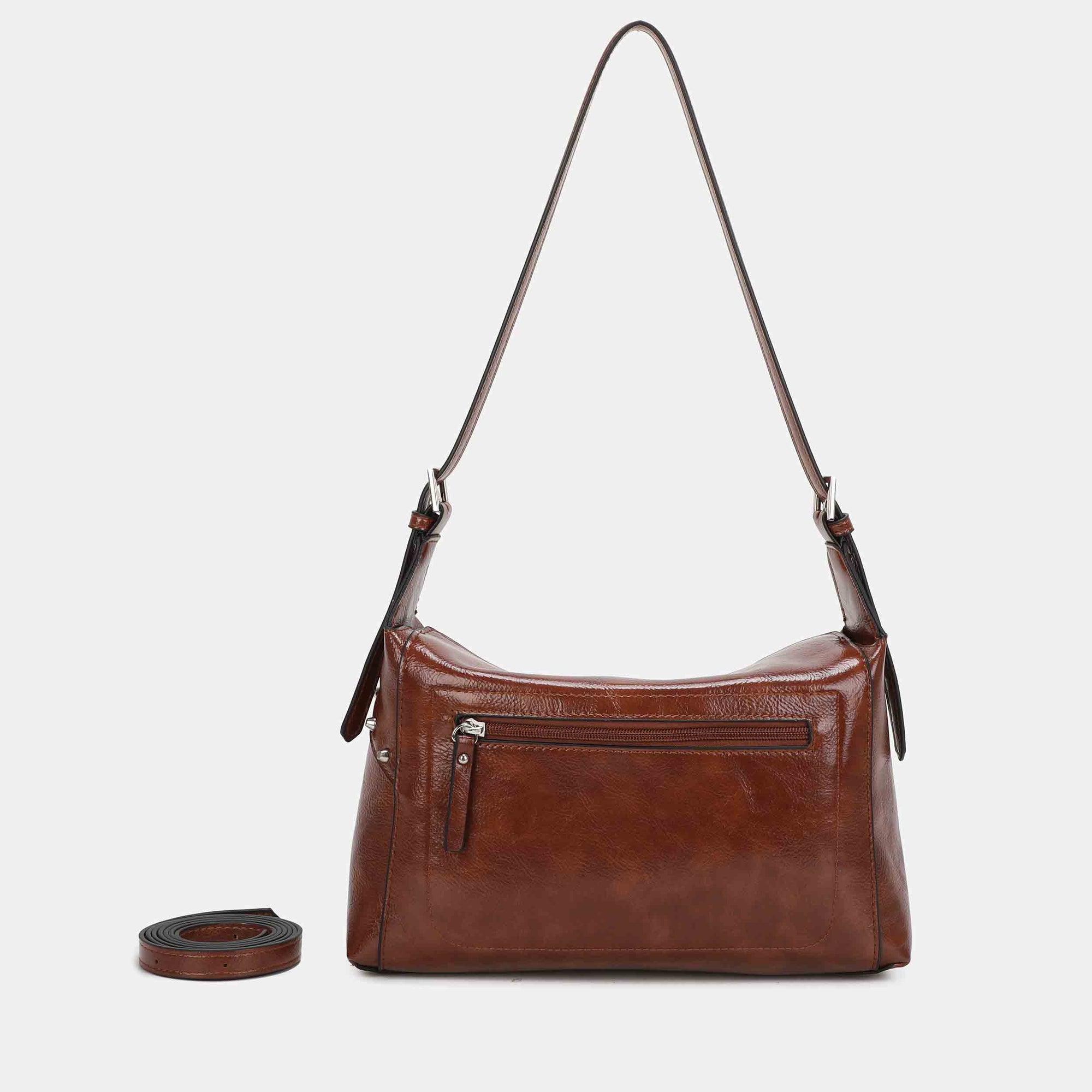 Bolso de hombro y bandolera Binnari Freeda