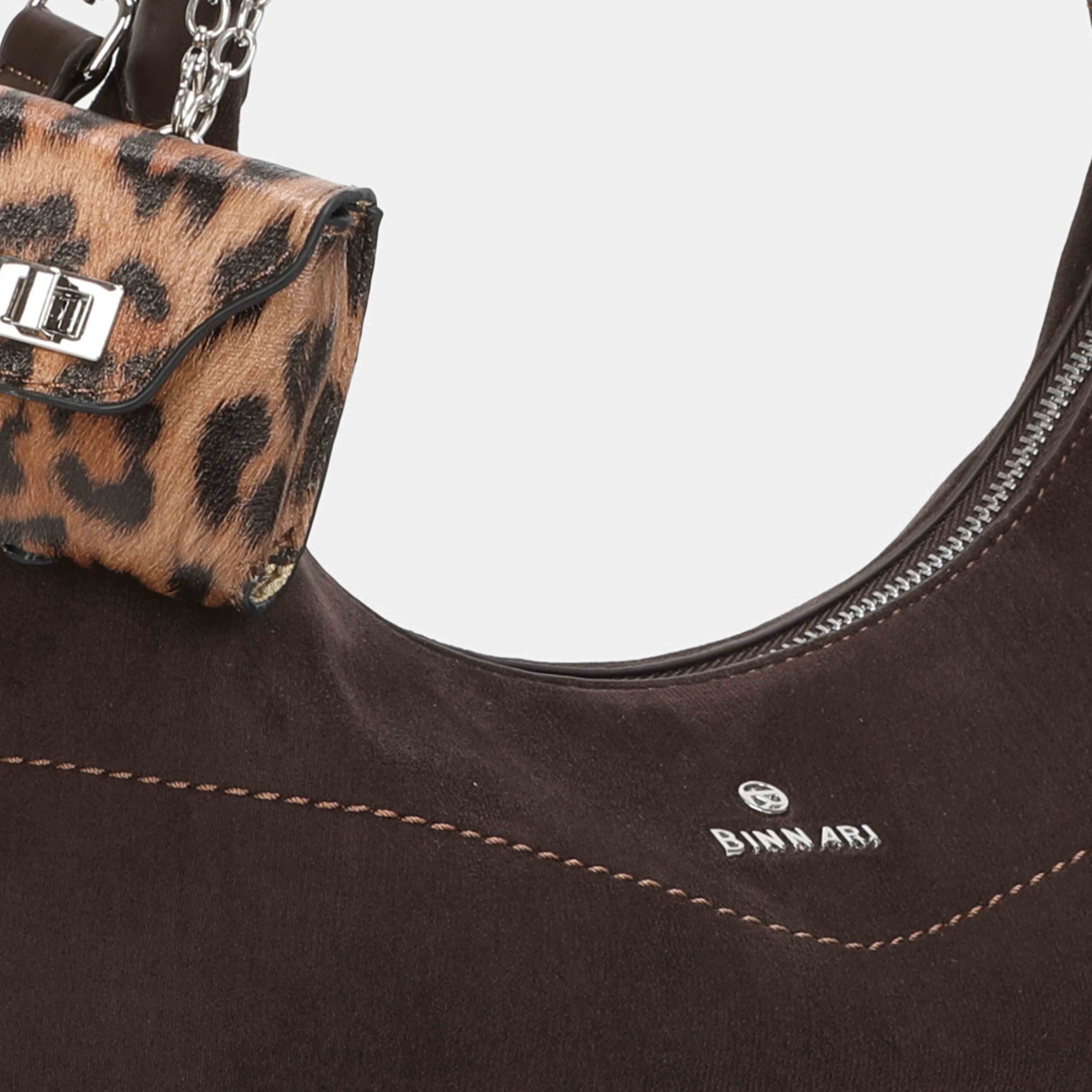 Bolso de hombro y bandolera Binnari Glen