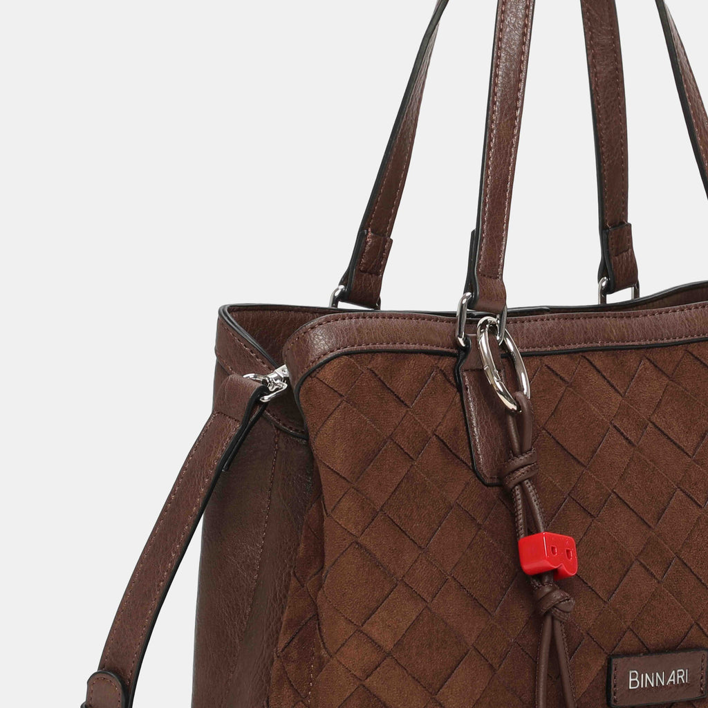 Bolso de mano Binnari Aral