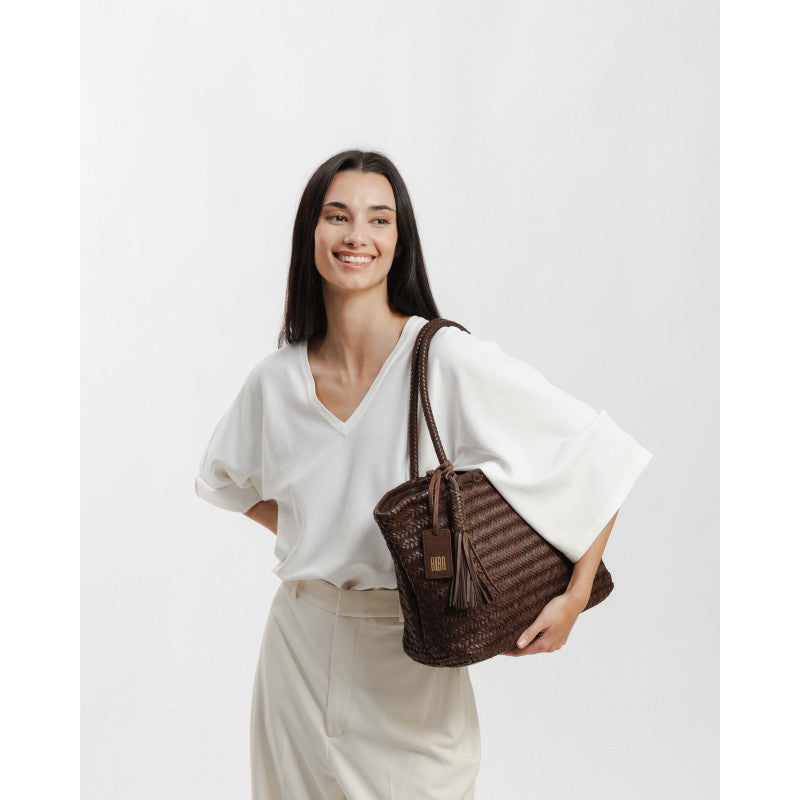 Bolso de hombro BIBA PERKINS en Piel