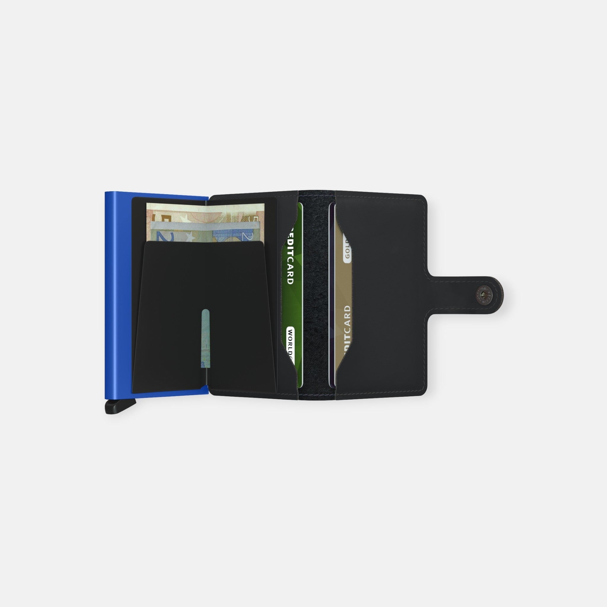 MINIWALLET SECRID MATTE BLACK & BLUE Secrid | El Maletí