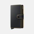 MINIWALLET SECRID MATTE BLACK & OCHRE Secrid | El Maletí