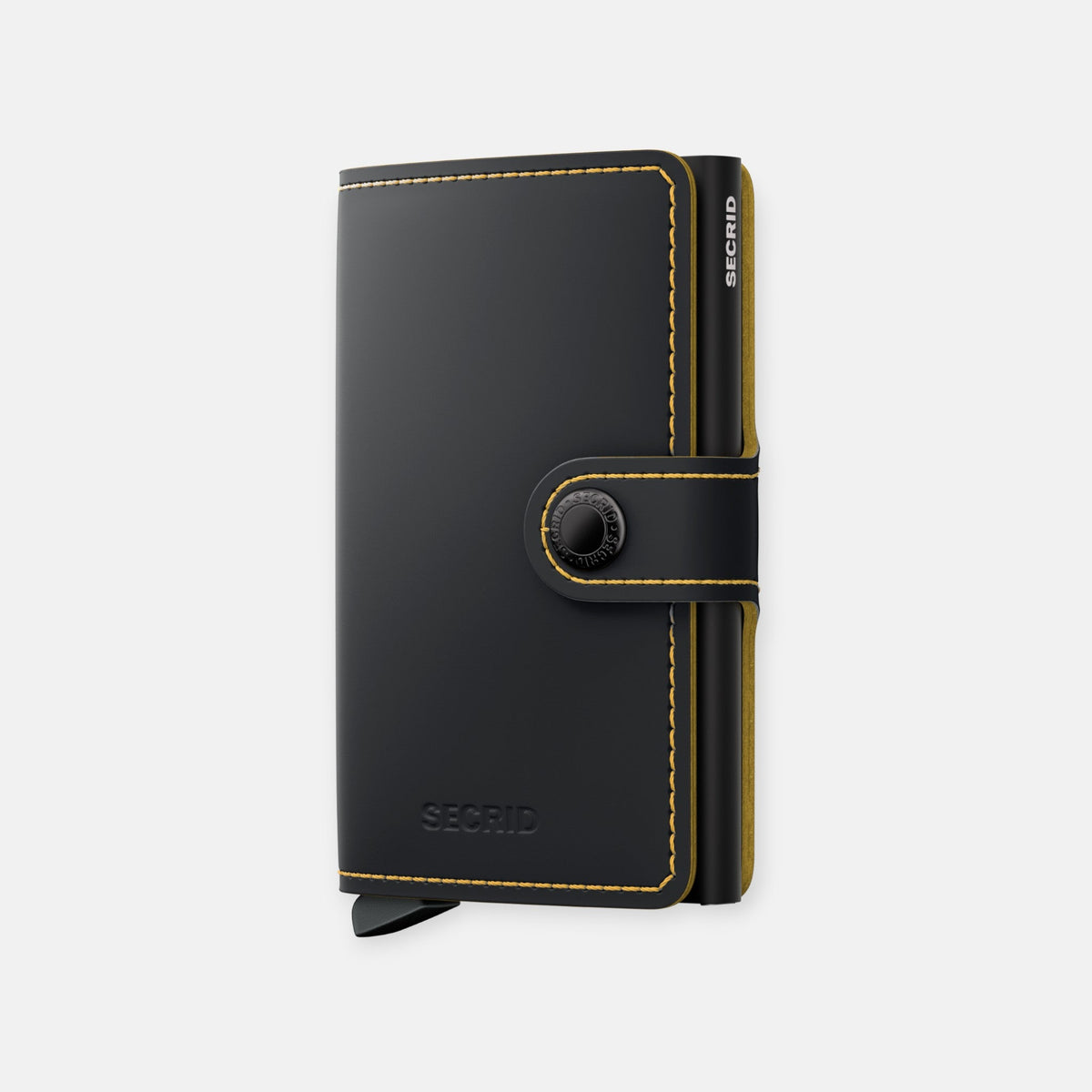 MINIWALLET SECRID MATTE BLACK & OCHRE Secrid | El Maletí