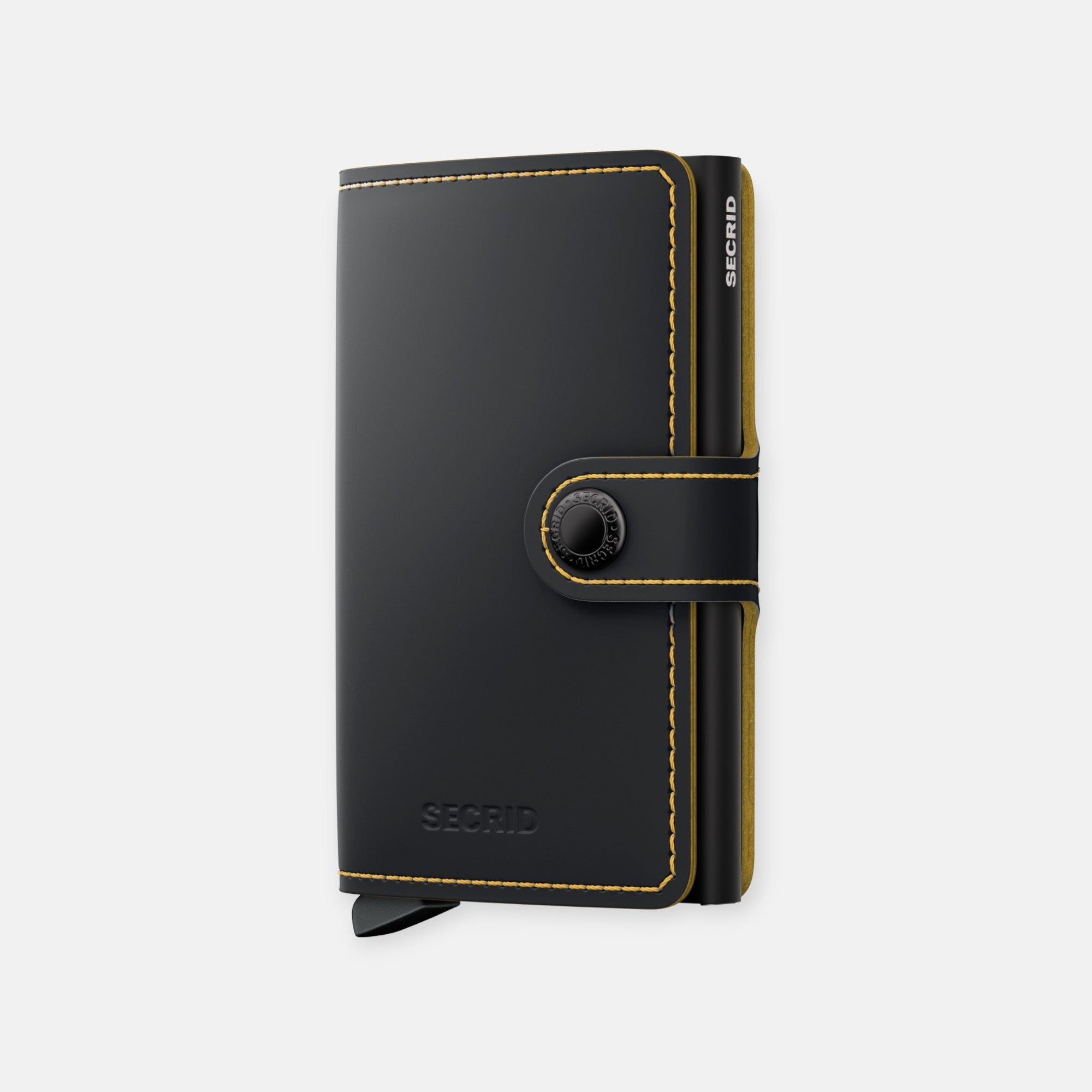 MINIWALLET SECRID MATTE BLACK & OCHRE Secrid | El Maletí