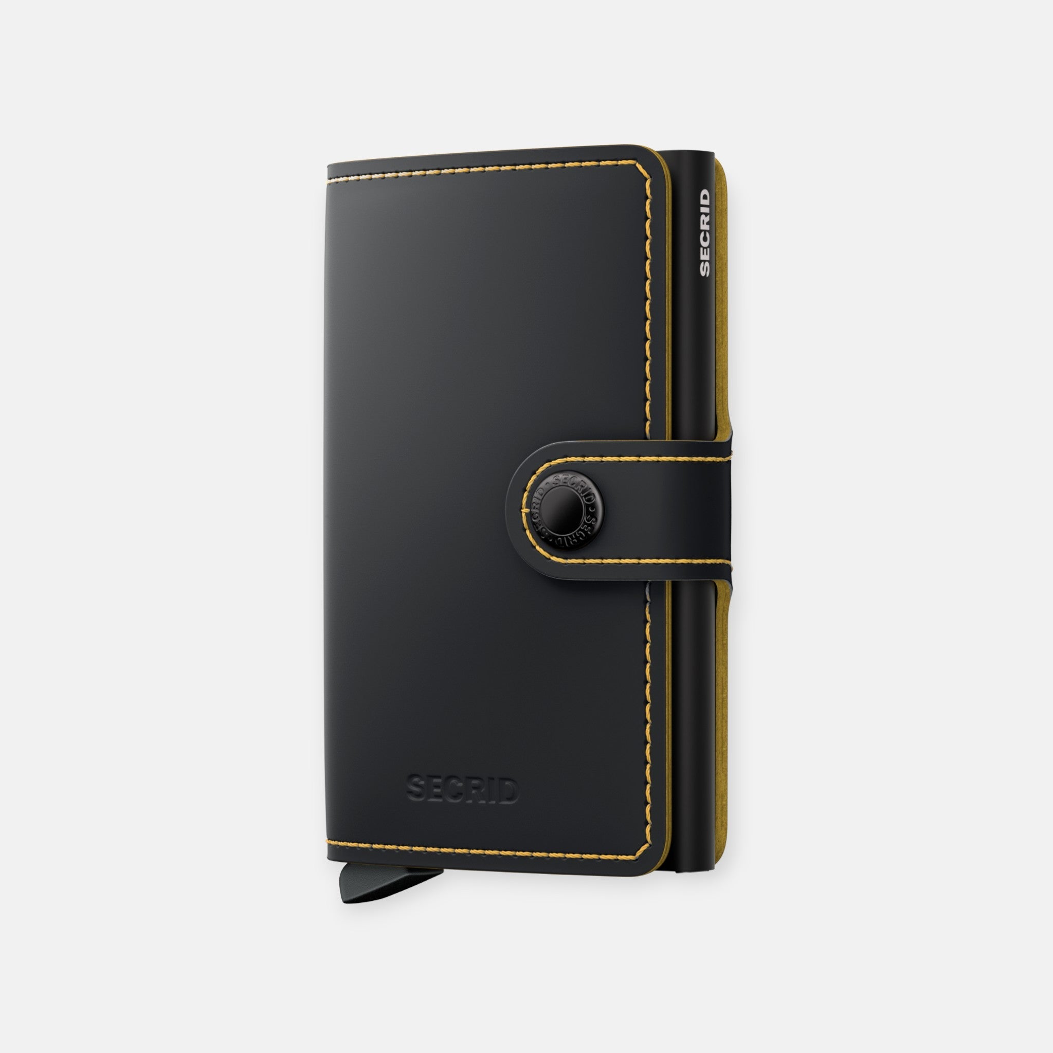 MINIWALLET SECRID MATTE BLACK & OCHRE Secrid | El Maletí
