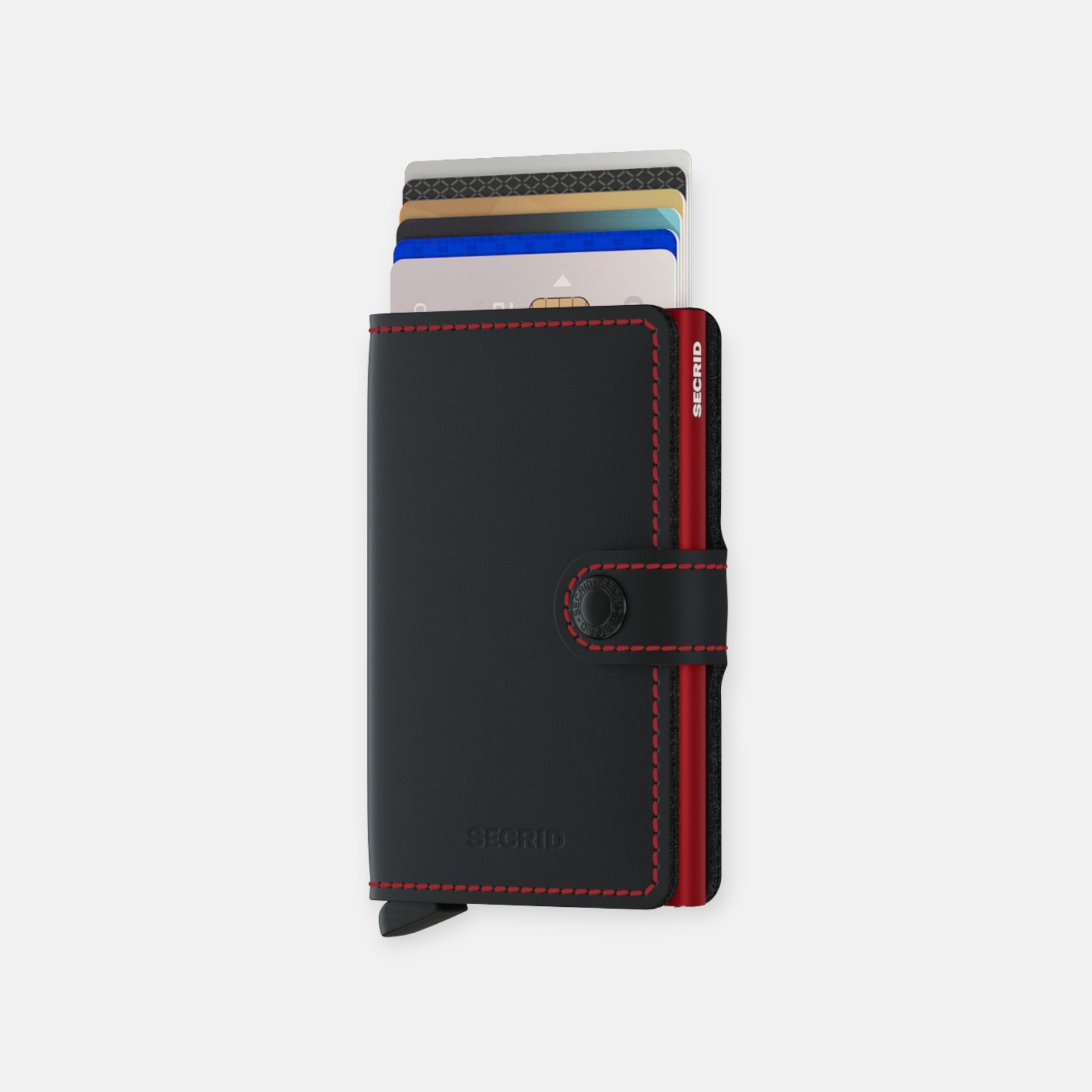 MINIWALLET SECRID MATTE BLACK & RED Secrid | El Maletí