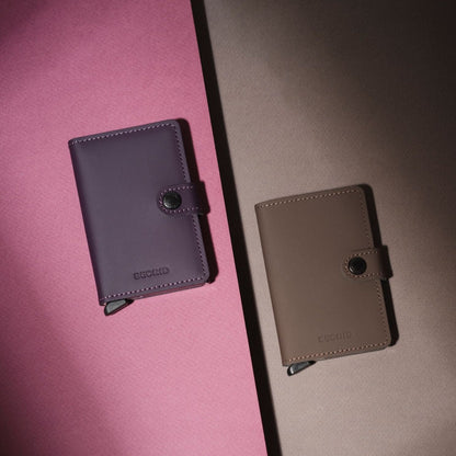 MINIWALLET SECRID MATTE DARK PURPLE & FUCHSIA Secrid | El Maletí