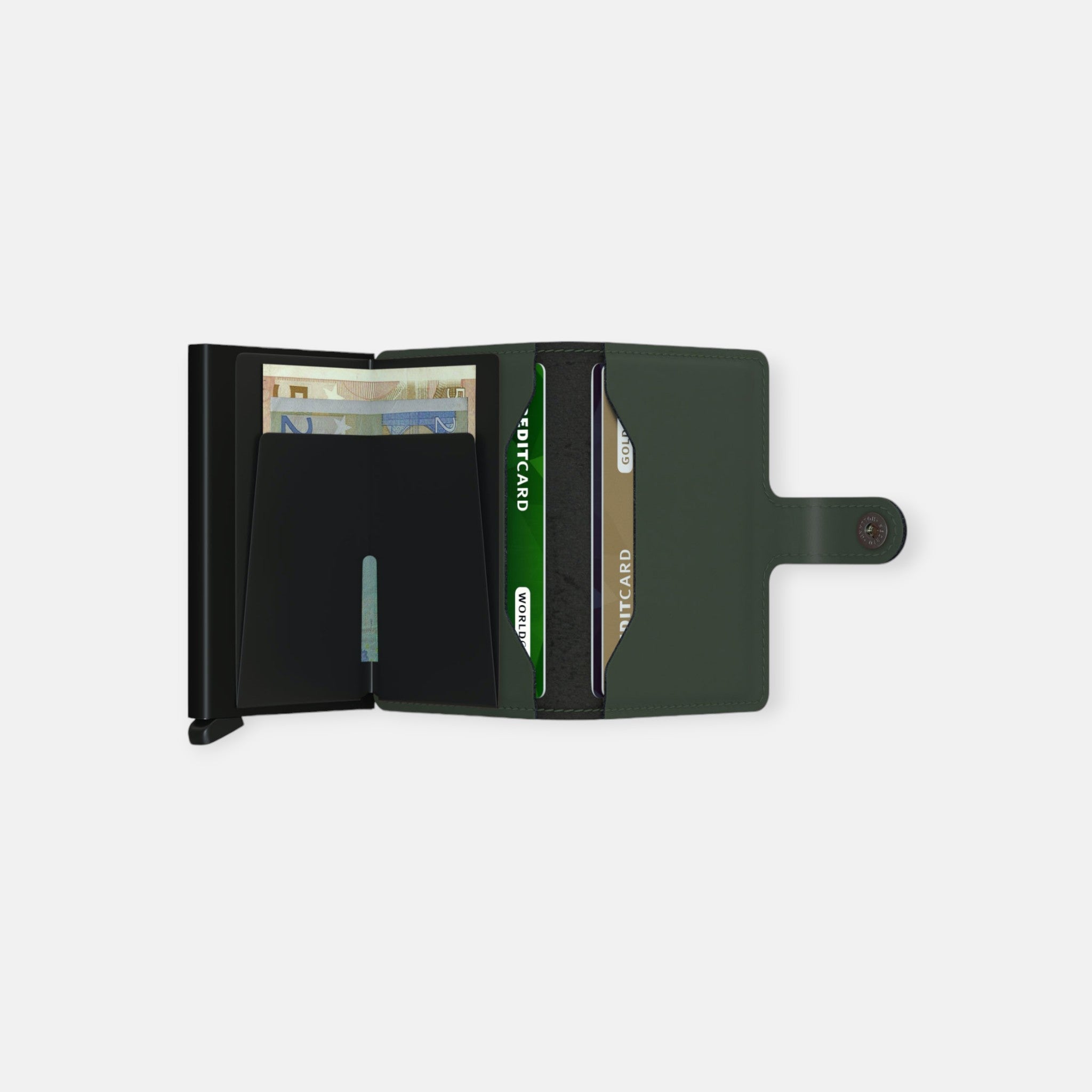 MINIWALLET SECRID MATTE GREEN & BLACK Secrid | El Maletí