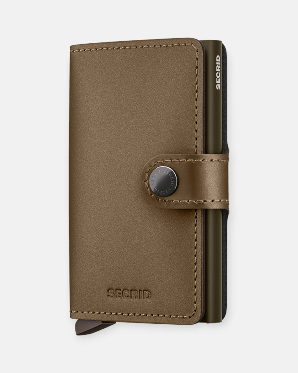 MINIWALLET SECRID MATTE SATIN BRONZE