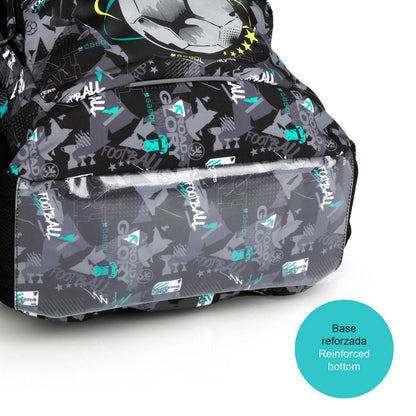 Mochila 3 departamentos Gabol Score - 44cm Gabol | El Maletí