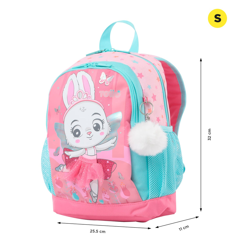 Mochila Infantil Totto Dancing Rabbit - 30 cm Totto | El Maletí