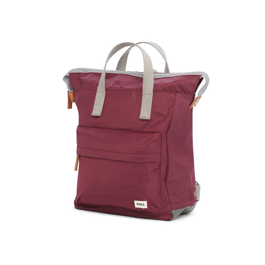 Mochila Roka London Bantry B - Plum - Mediana - 14l Roka London - EL MALETI