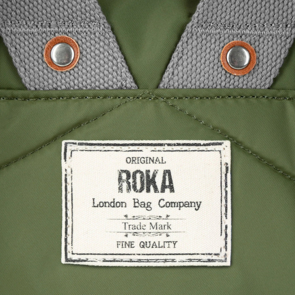 Mochila Roka London Canfield B - Avocado - Mediana Roka London | El Maletí
