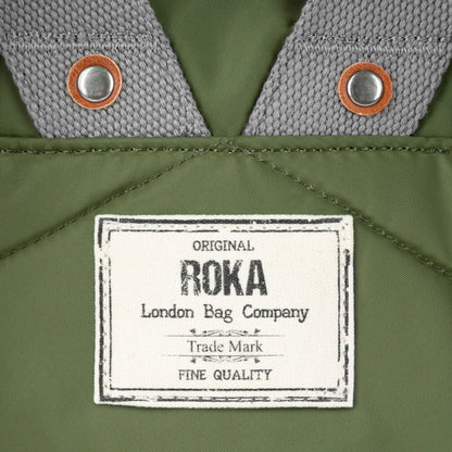 Mochila Roka London Canfield B - Avocado - Mediana Roka London | El Maletí