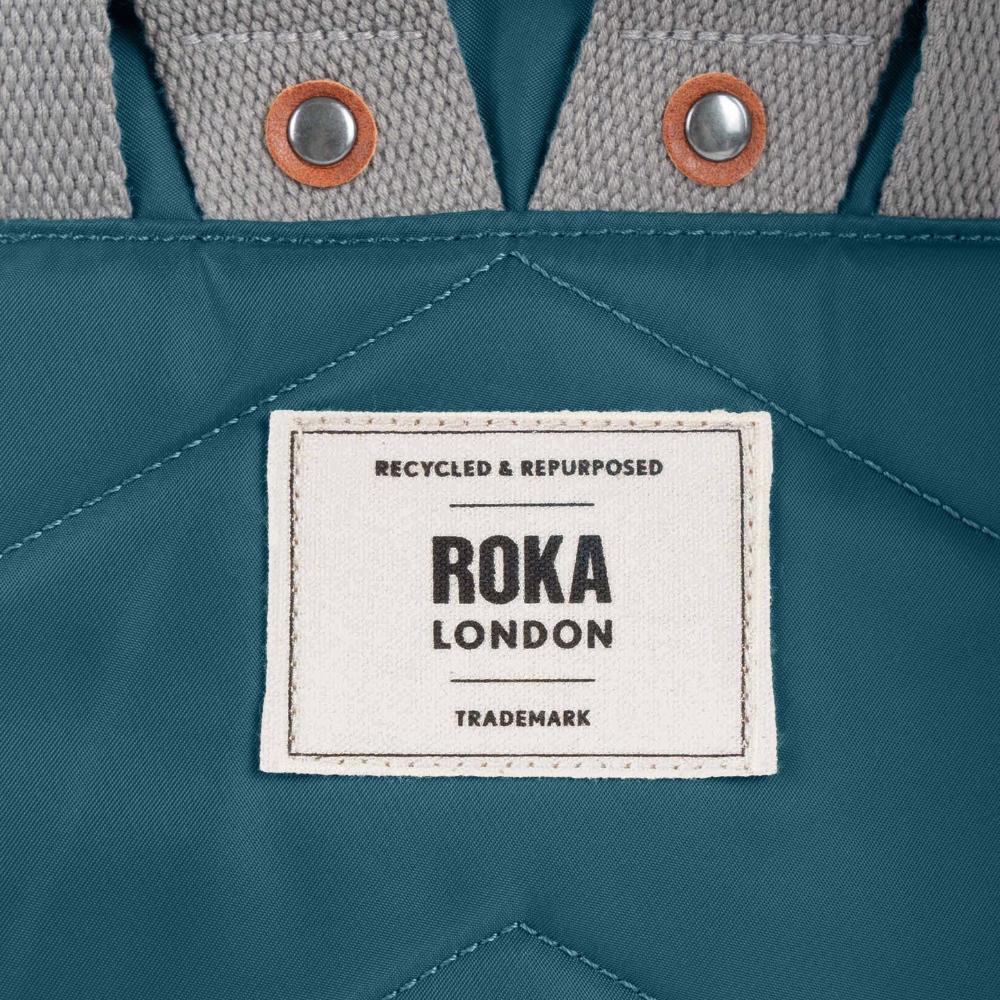 Mochila Roka London Canfield B - Teal - Mediana Roka London | El Maletí