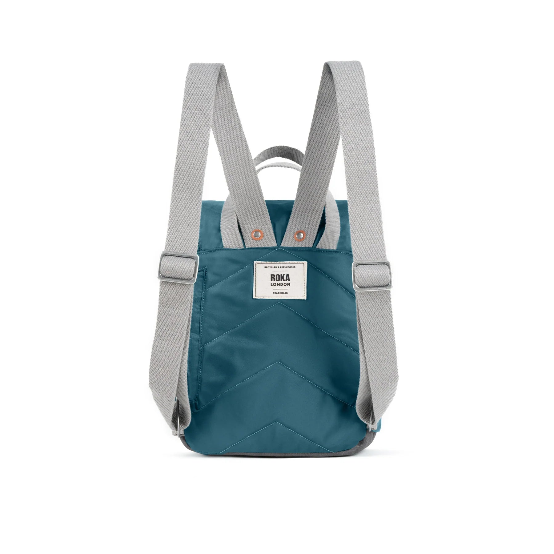 Mochila Roka London Canfield B - Teal - Pequeña Roka London | El Maletí