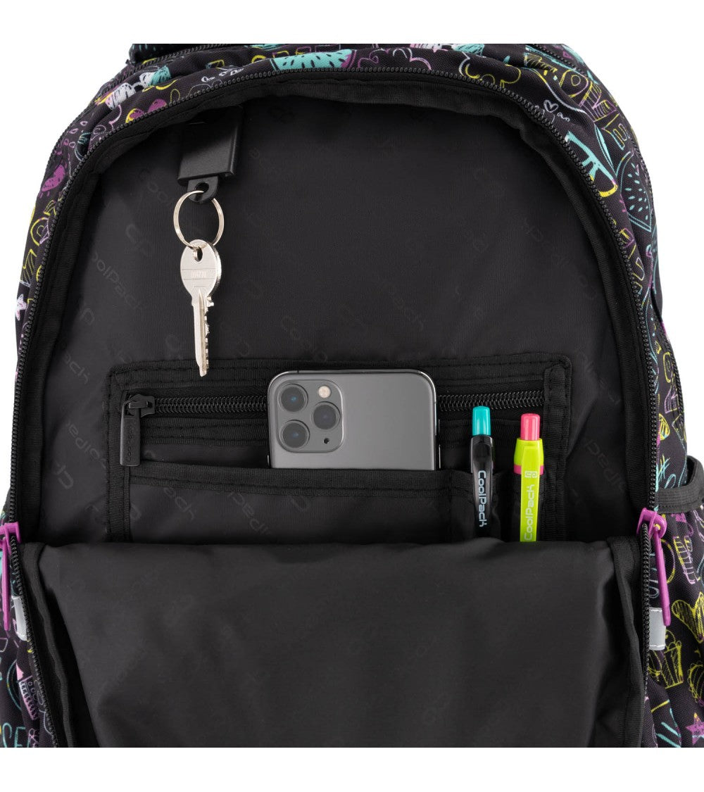 Mochila CoolPack Strike Mood Night - 44cm