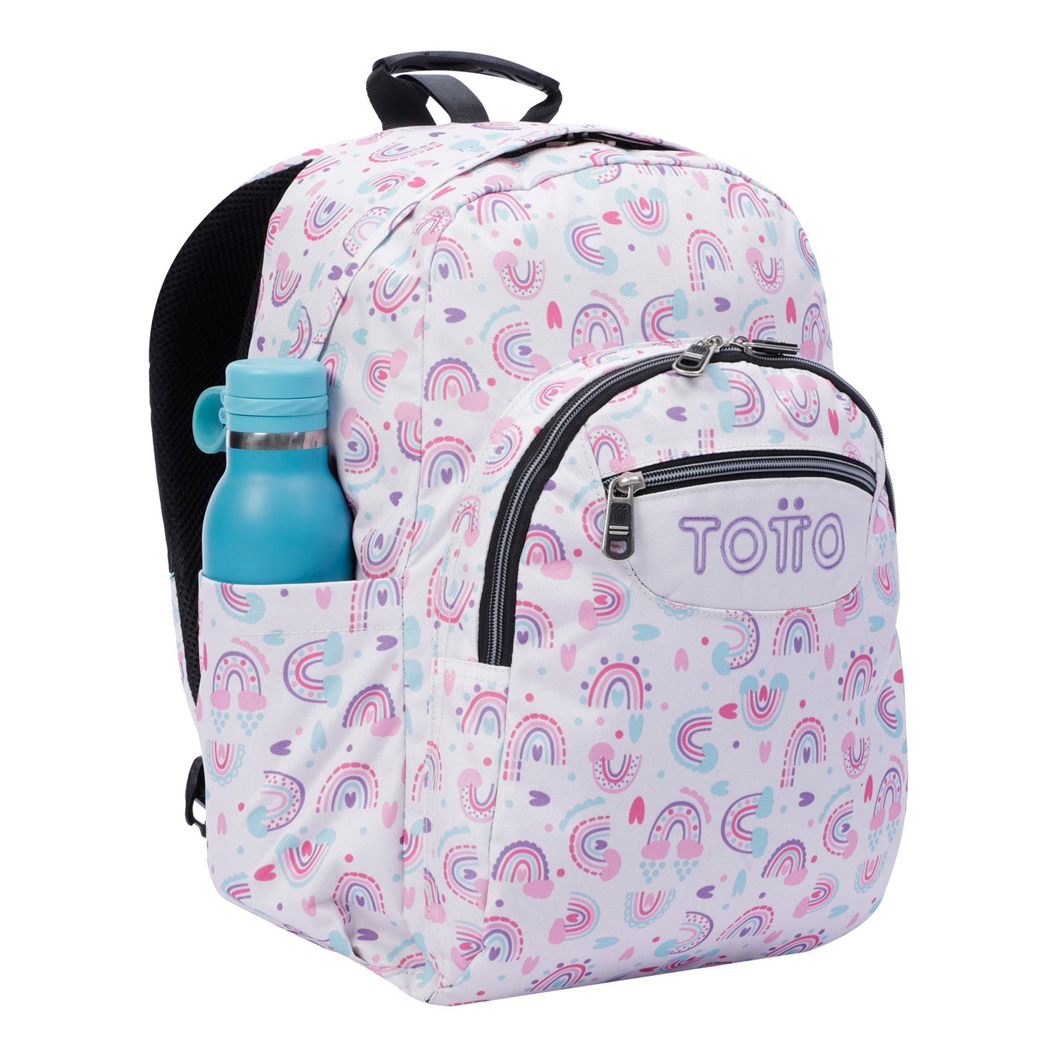Mochila Totto Acuareles Arcoiris - 44cm Totto | El Maletí