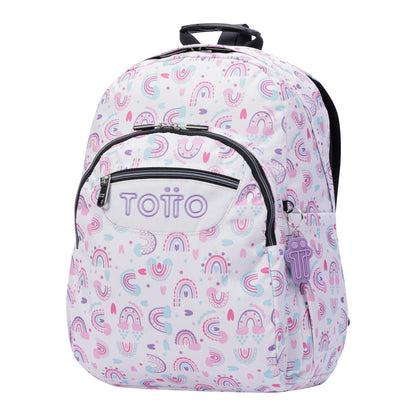 Mochila Totto Acuareles Arcoiris - 44cm Totto | El Maletí