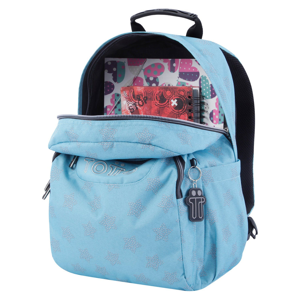 Mochila Totto Acuareles Estrellas - 44cm Totto | El Maletí