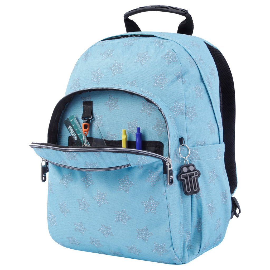 Mochila Totto Acuareles Estrellas - 44cm Totto | El Maletí