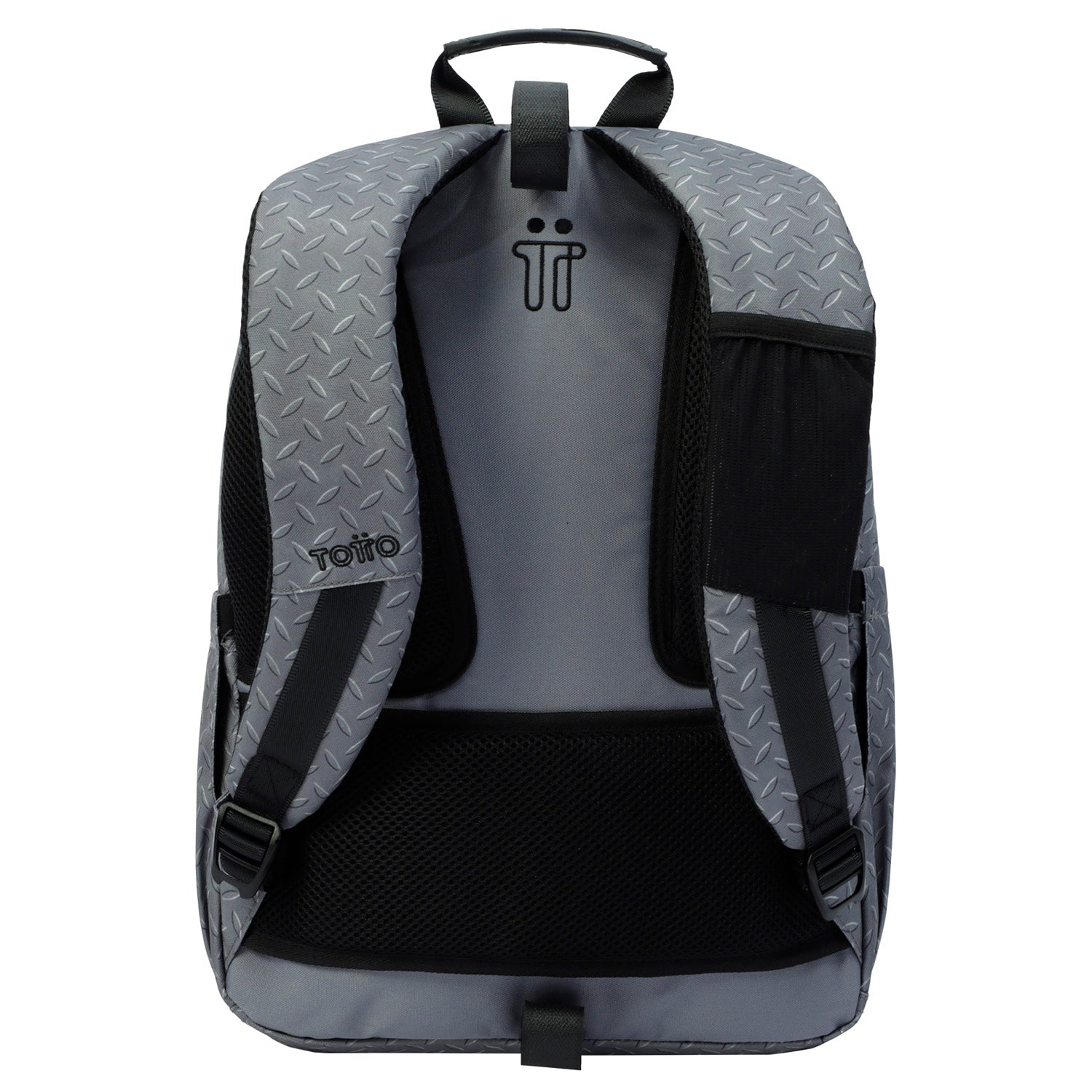 Mochila Totto Acuareles Gris Metálico - 44cm Totto | El Maletí