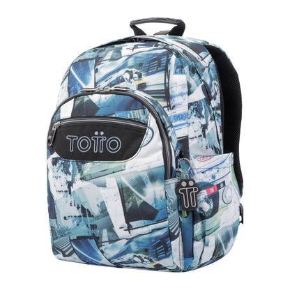 Mochila Totto Acuareles Postales - 44cm Totto | El Maletí