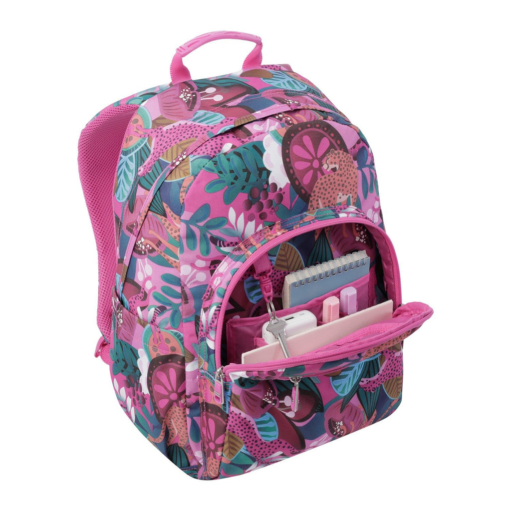 Mochila Totto Acuareles Tropical Jaguar - 44cm Totto | El Maletí