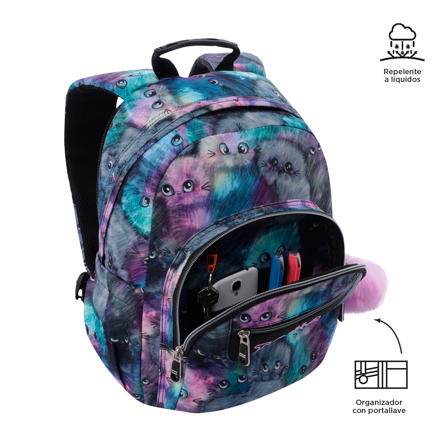 Mochila Totto Gommas Kitten - 39 cm Totto | El Maletí