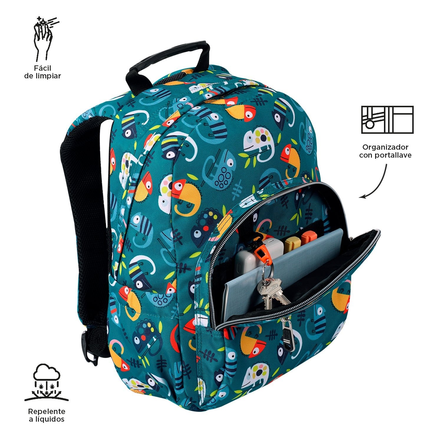 Mochila Totto Tempera Egreth - 36 cm Totto | El Maletí