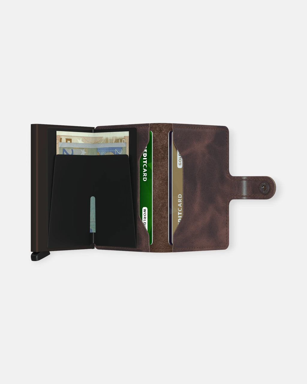 MINIWALLET SECRID VINTAGE CHOCOLATE