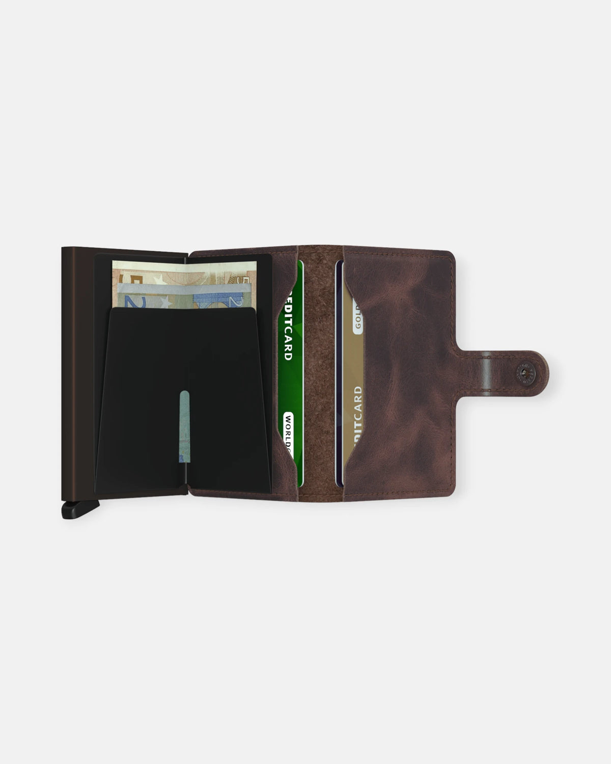 MINIWALLET SECRID VINTAGE CHOCOLATE
