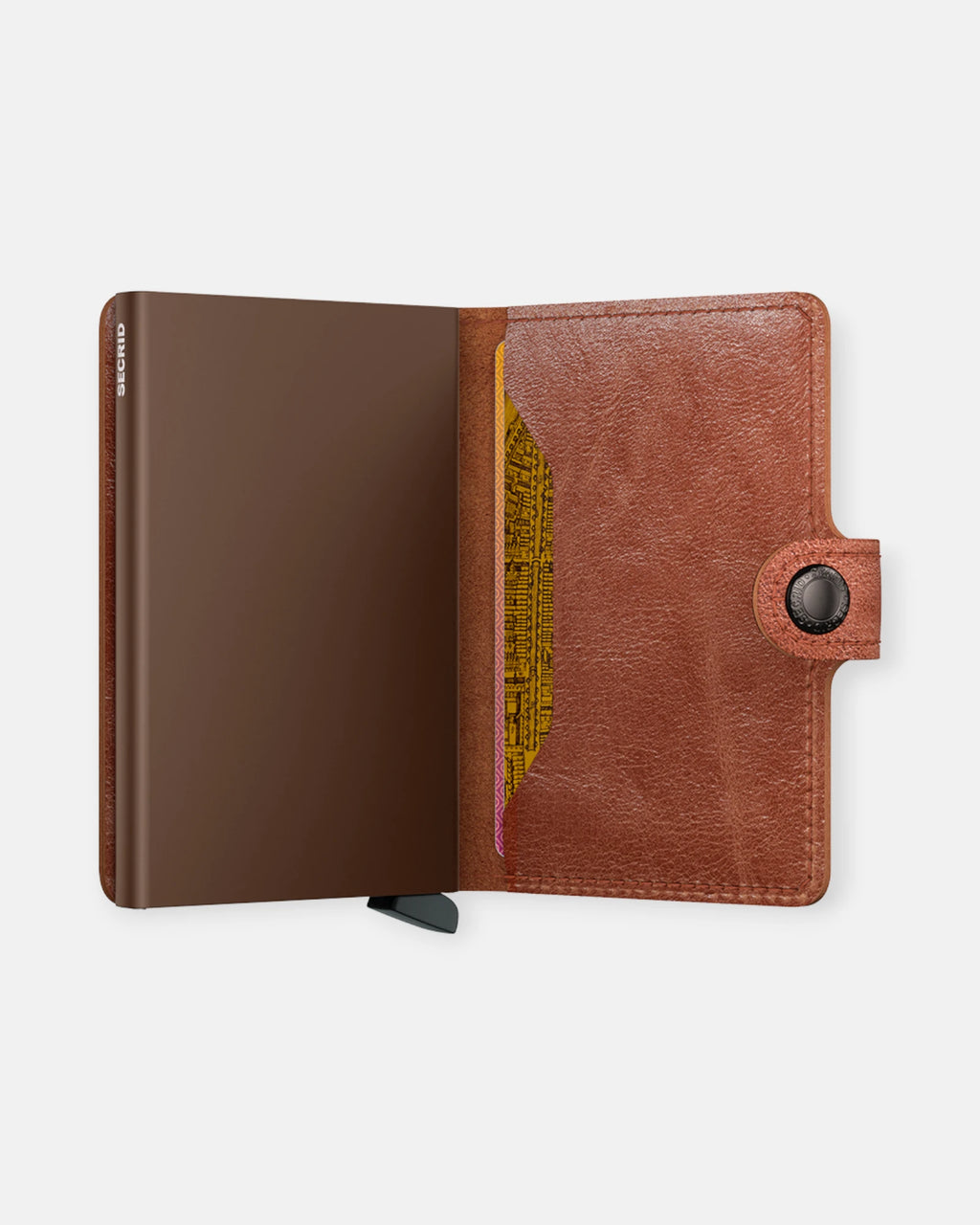 MINIWALLET SECRID VINTAGE COGNAC BROWN