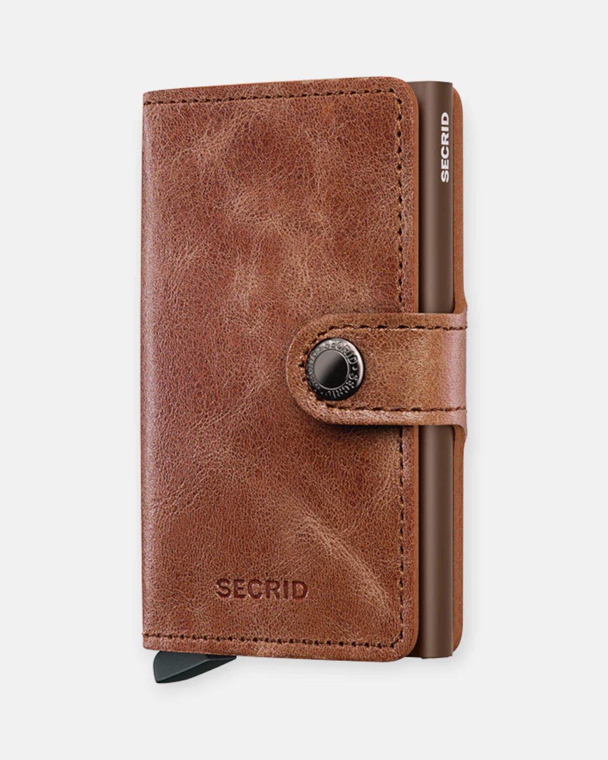 MINIWALLET SECRID VINTAGE COGNAC BROWN