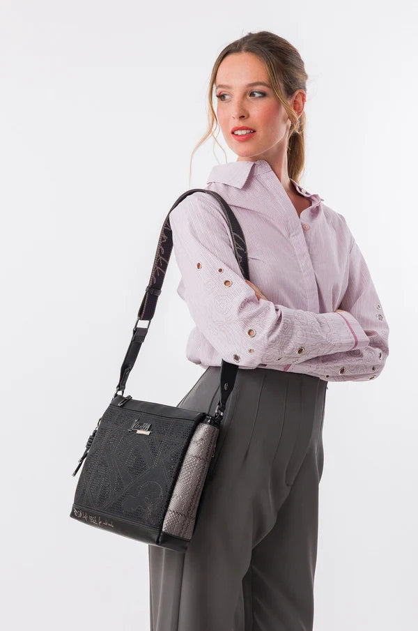 Bolso bandolera 3 compartimentos Anekke Iron