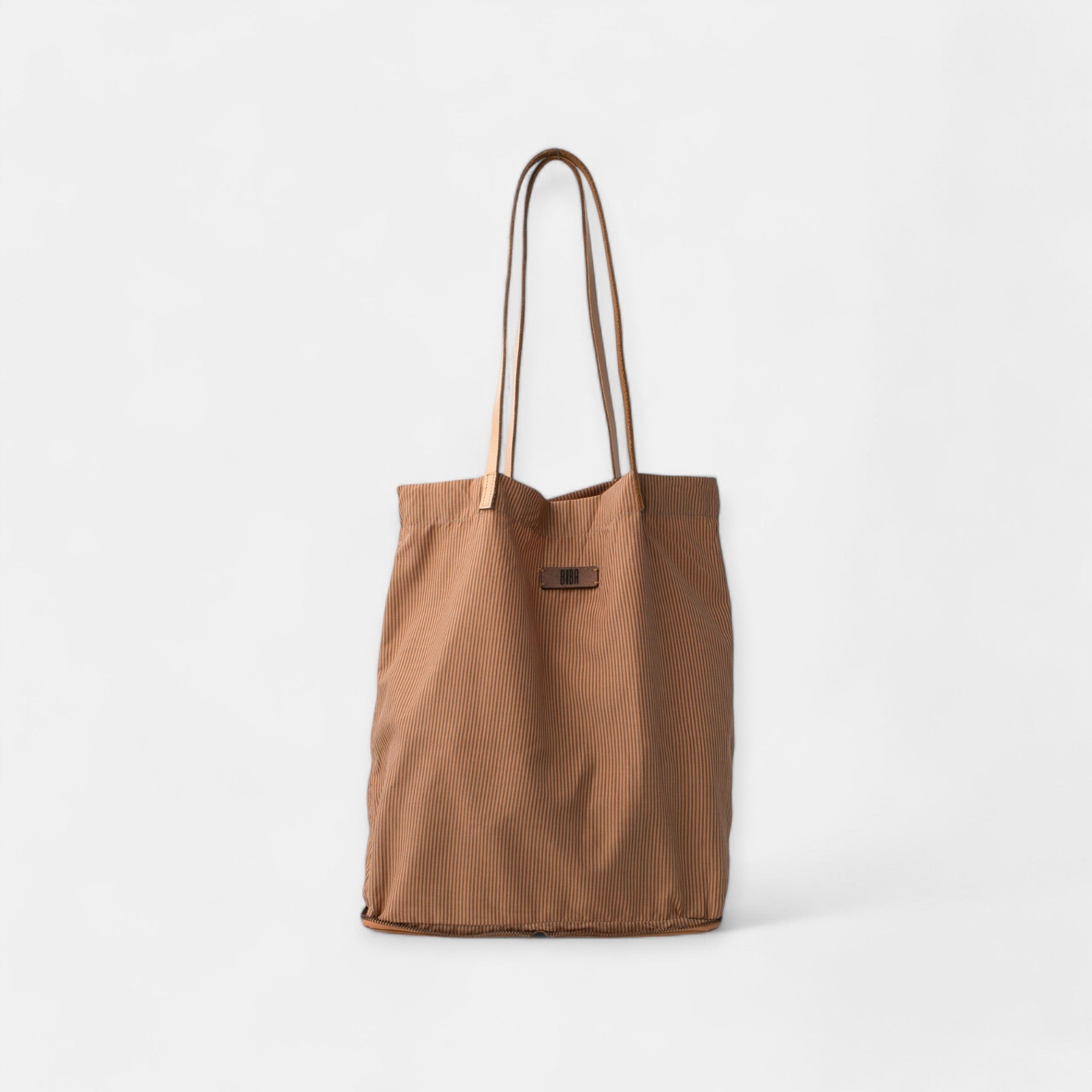 Tote bag plegable BIBA MANSFIELD STRIPES - Salmon Biba | El Maletí