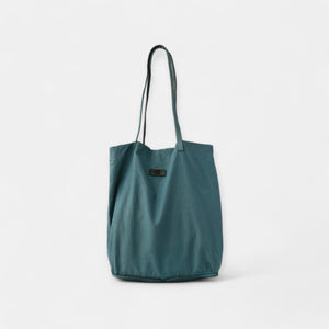 Tote bag plegable BIBA MANSFIELD STRIPES - Turquesa Biba | El Maletí